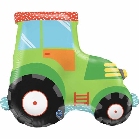Palloncino in Foil 31" Super Shape Trattore "Tractor" Sport e Veicoli Grabo