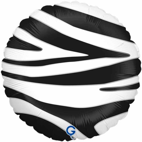 Palloncino in Foil 18" Zebra "Zebra Striped" Generici Grabo