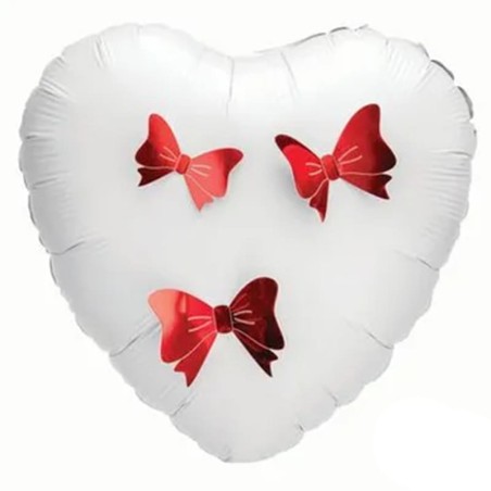 Fiocchi di Carta sagomati e adesivi 3D Rosso Metallizzato 12pz Decorazioni Oaktree