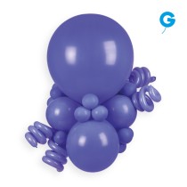 Palloncino in Lattice 5" A50 Pervinca "Periwinkle 075" 100pz Gemar Standard 5" A50