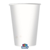 Bicchiere di Carta 250ml Wavy Bianco 6pz Bianco "White"