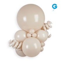 Palloncino in Lattice 10" G90 Latte "Milk 084" 100pz Gemar Standard 10" G90