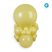 Palloncino in Lattice 12" G110 Giallo Baby "Baby Yellow 043" 100pz Gemar Standard 12" G110