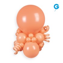 Palloncino in Lattice 12" G110 Pesca "Peach 060" 50pz Gemar Standard 12" G110