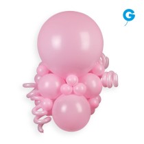 Palloncino in Lattice 12" G110 Rosa Chiaro "Pink 057" 100pz Gemar Standard 12" G110