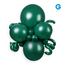 Palloncino in Lattice 12" G110 Verde Smeraldo "Emerald Green 104" 100pz Gemar Standard 12" G110