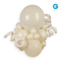 Palloncino in Lattice 13" G120 Marshmallow Burro "Butter 103" 50pz Gemar Standard 13" G120
