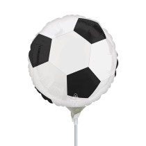 Palloncino in Foil 9" Mini Shape Pallone da Calcio Sport