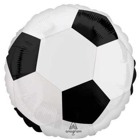 Palloncino in Foil 18" Pallone da Calcio "Soccer Ball" Calcio