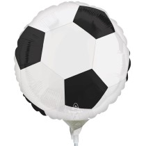 Palloncino in Foil 9" Mini Shape Pallone da Calcio Sport