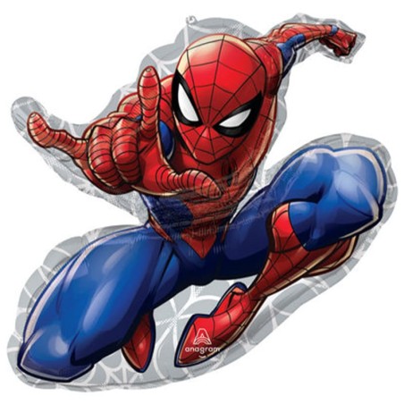 Palloncino in Foil 29" Super Shape di Spider-Man Animato Spider-Man