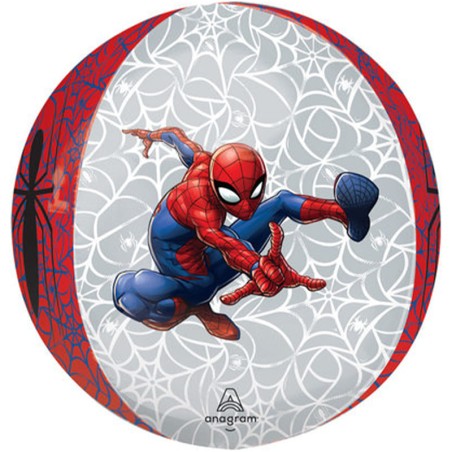 Palloncino in Foil 16" Orbz con Spider-Man Animato Spider-Man