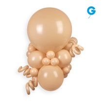 Palloncino in Lattice 31" G30 Cipria "Blush 069" Gemar Standard 31" G30