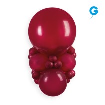 Palloncino in Lattice 31" G30 Bordeaux "Burgundy 047" Gemar Standard 31" G30
