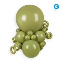 Palloncino in Lattice 6” Link GL6 Verde Giungla "Jungle Green 098" 100pz Gemar Standard Link 6" GL6