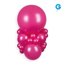 Palloncino in Lattice 5” AM50 Fucsia Metallizzato "Fuchsia 064” 100pz Gemar Metallic 5" AM50