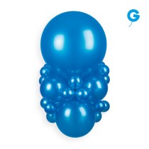 Palloncino in Lattice 5” AM50 Blu Metallizzato "Blue 036” 100pz Gemar Metallic 5" AM50