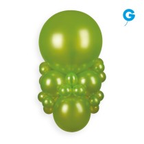 Palloncino in Lattice 5” AM50 Verde Lime Metallizzato "Light Green 067” 100pz Gemar Metallic 5" AM50