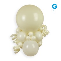 Palloncino in Lattice 13” GM120 Avorio Metallizzato "Ivory 058" 50pz Gemar Metallic 13" GM120