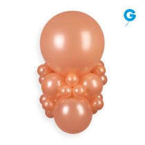 Palloncino in Lattice 13” GM120 Pesca Metallizzato "Peach 061” 100pz Gemar Metallic 13" GM120