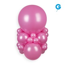 Palloncino in Lattice 13” GM120 Rosa Metallizzato "Rose 033" 50pz Gemar Metallic 13" GM120