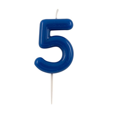 Candelina Laccata 10.5cm Glossy Blu Royal N.5