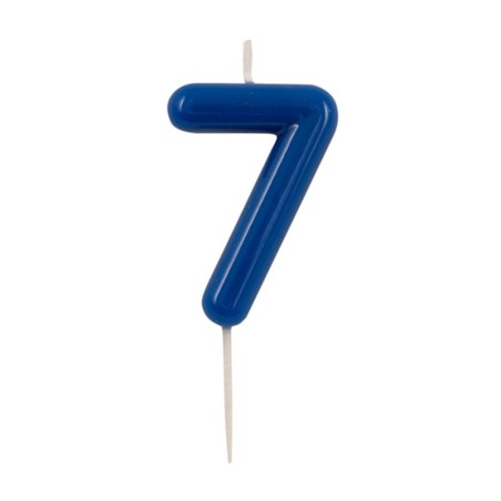 Candelina Laccata 10.5cm Glossy Blu Royal N.7