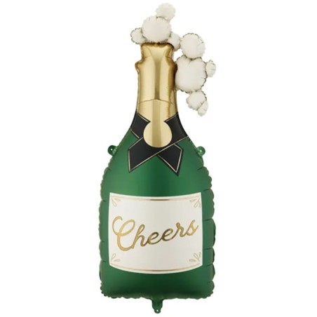 Palloncino in Foil 42" Super Shape Bottiglia di Champagne Addobbi e Palloncini Tema Dolci