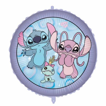 Palloncino in Foil 18" Incantevoli Stitch & Angel Cute Stitch & Angel