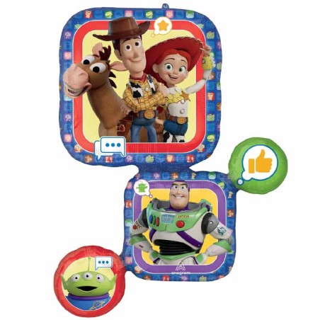Palloncino in Foil 29" Super Shape di Toy Story 5 on a Mission Impossible Toy Story