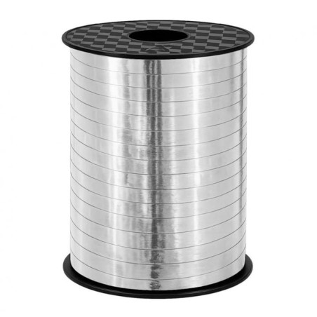 Nastrino Argento Metallizzato 5mm x 458mt Nastrini Metallizzati