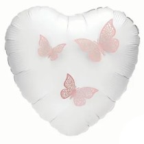 Farfalle Intagliate 3D Rosa Pastello 12pz Decorazioni Oaktree