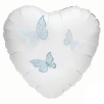 Farfalle Intagliate 3D Celeste Pastello 12pz Decorazioni Oaktree
