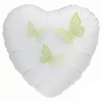 Farfalle Intagliate 3D Verde Mela Pastello 12pz Decorazioni Oaktree