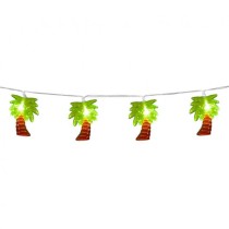 Ghirlanda LED con Palme Tropicali Luminose 140cm Decorazioni Led