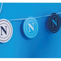 Festone decorativo sagomato con Logo del SSC Napoli 3mt Napoli