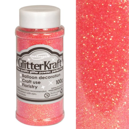 Glitter per Palloncino Rosa Fashion 100gr Glitter Oaktree