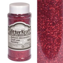 Glitter per Palloncino Burgundy 100gr Glitter Oaktree