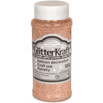 Glitter per Palloncino Rose Gold 100gr Glitter Oaktree