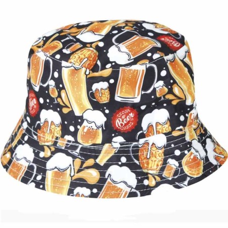 Cappello a secchiello con Bicchieri, Pinte e Boccali di Birra Cappelli