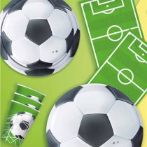 Tovagliolo di Carta 33x33cm Campo da Calcio "Football" 16pz Calcio