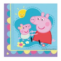 Tovagliolo di Carta 33x33cm con Peppa Pig Made With Love 20pz Peppa Pig