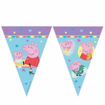 Festone Bandierina in Carta con Peppa Pig Made With Love 2,3mt Peppa Pig