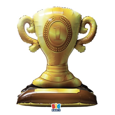 Palloncino in Foil 42" Standup 3D Trofeo Coppa d'Oro 1° Classificato Sport
