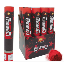 Cannone Spara Polvere Colorata Rossa per Holi Party 30cm Party Holi Color
