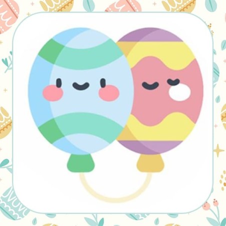 Palloncini a tema Pasqua in Mylar/Foil e Lattice