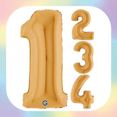 Numeri 40" Oro "Gold"