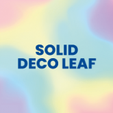Palloncino in Foil 18" Foglia Argento "Deco Leaf"