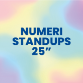 Palloncini Standups a forma di Numeri 25" per Feste