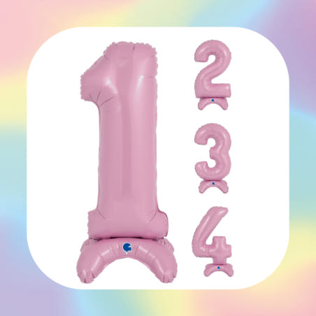Numeri Standups 25" Rosa "Pink"